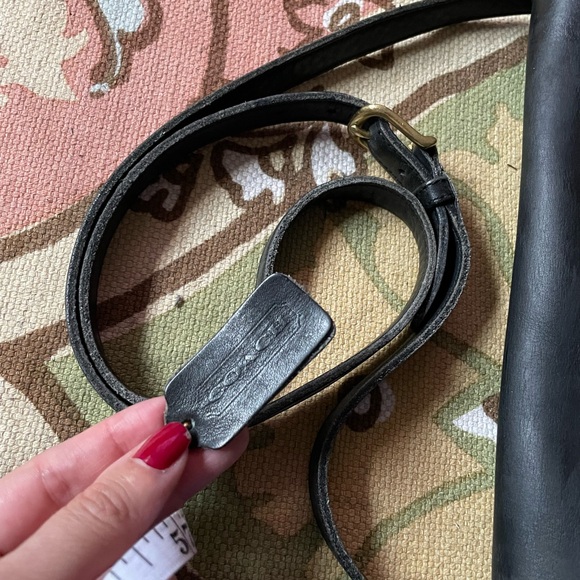 Vintage City Camera Pebbled Grain Leather 9812 Messenger Crossbody 90’s Minty - Picture 11 of 16